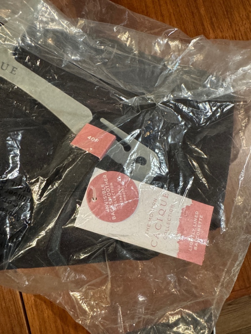 Lane Bryant Invisible Backsmoother Lightly Lined Balconette Bra 40F - Picture 6 of 8